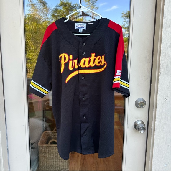 STARTER Other - Vintage Pittsburgh Pirates Black Guillen Retro Jersey Size XL